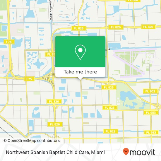 Northwest Spanish Baptist Child Care map