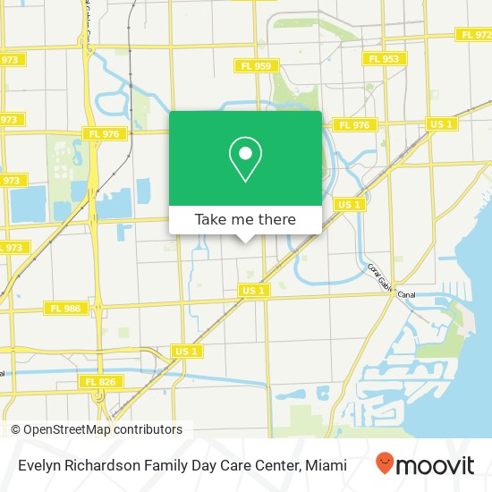 Evelyn Richardson Family Day Care Center map
