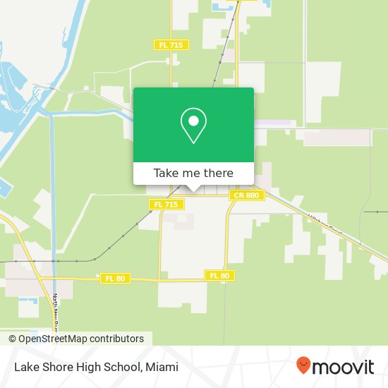 Mapa de Lake Shore High School