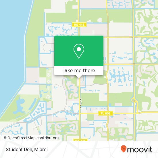 Mapa de Student Den