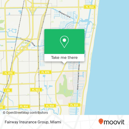 Mapa de Fairway Insurance Group
