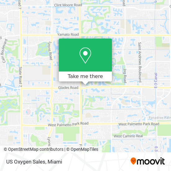 US Oxygen Sales map