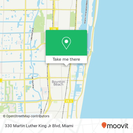 330 Martin Luther King Jr Blvd map