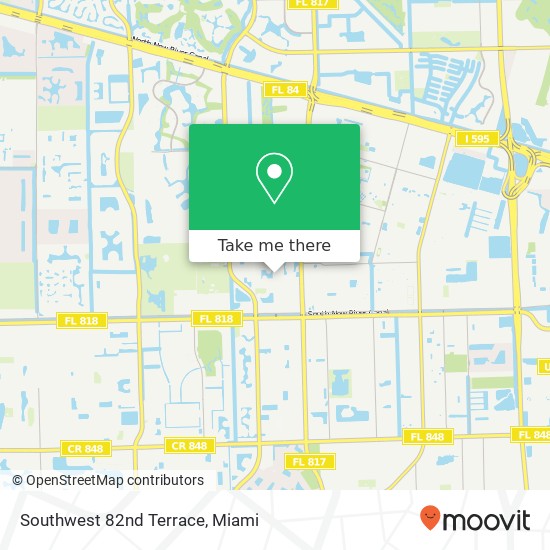 Mapa de Southwest 82nd Terrace