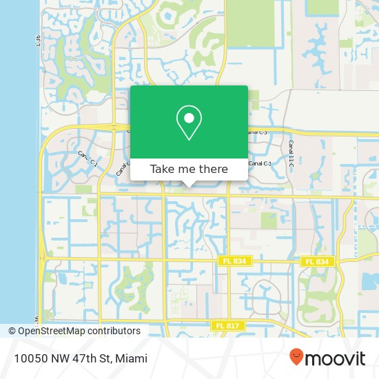 10050 NW 47th St map
