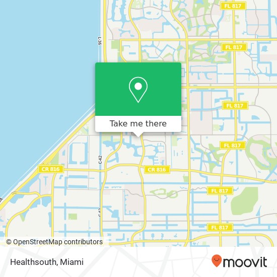 Healthsouth map