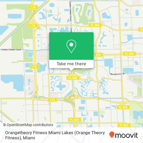 Orangetheory Fitness Miami Lakes (Orange Theory Fitness) map