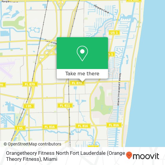 Orangetheory Fitness North Fort Lauderdale (Orange Theory Fitness) map