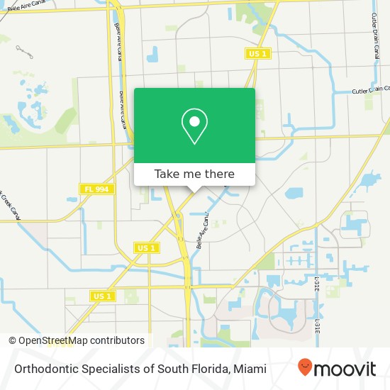 Mapa de Orthodontic Specialists of South Florida