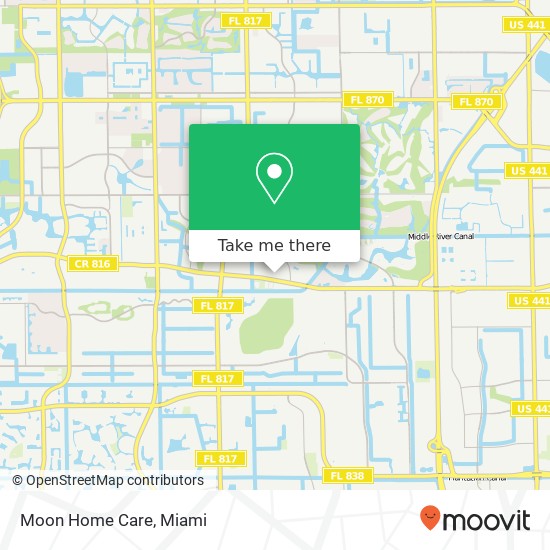 Mapa de Moon Home Care