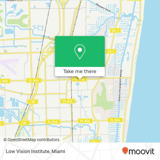 Low Vision Institute map