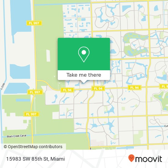 15983 SW 85th St map