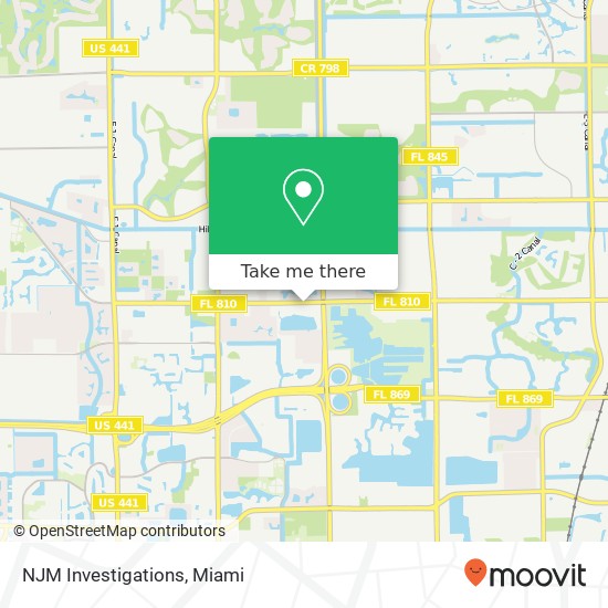 NJM Investigations map