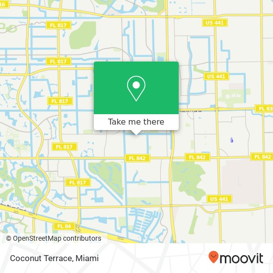 Mapa de Coconut Terrace