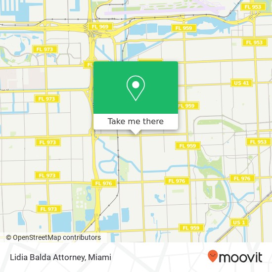 Mapa de Lidia Balda Attorney