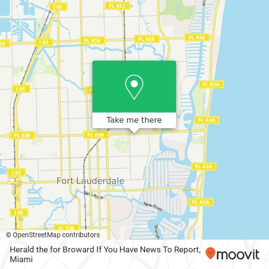 Herald the for Broward If You Have News To Report map