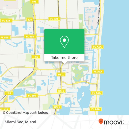 Miami Seo map