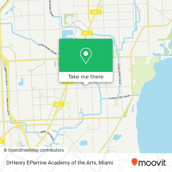 DrHenry EPerrine Academy of the Arts map