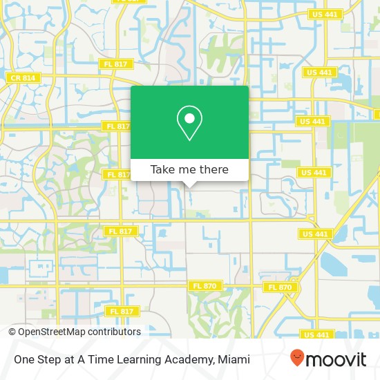 Mapa de One Step at A Time Learning Academy