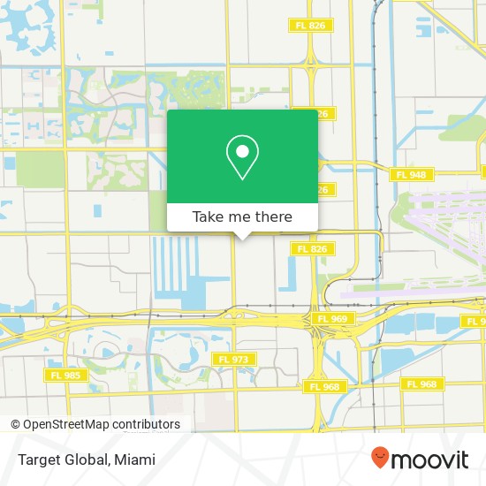 Target Global map