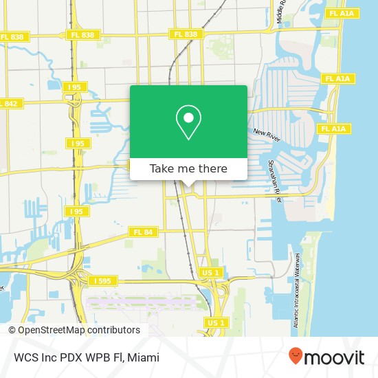 WCS Inc PDX WPB Fl map