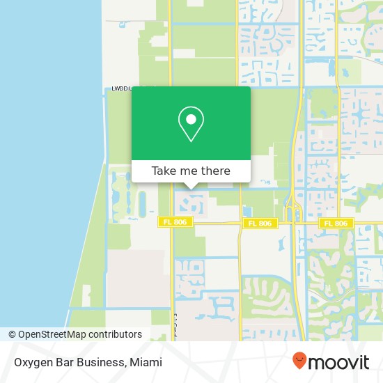 Oxygen Bar Business map