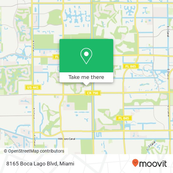 8165 Boca Lago Blvd map