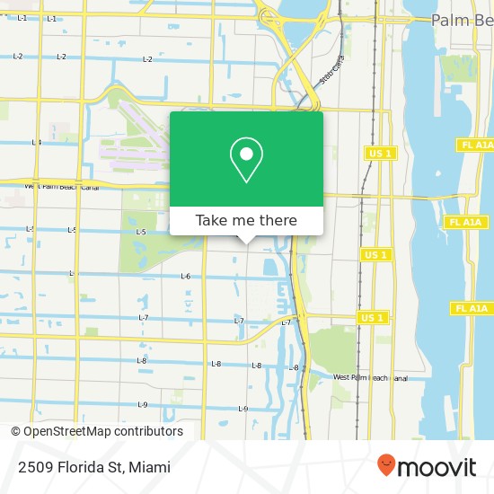 2509 Florida St map