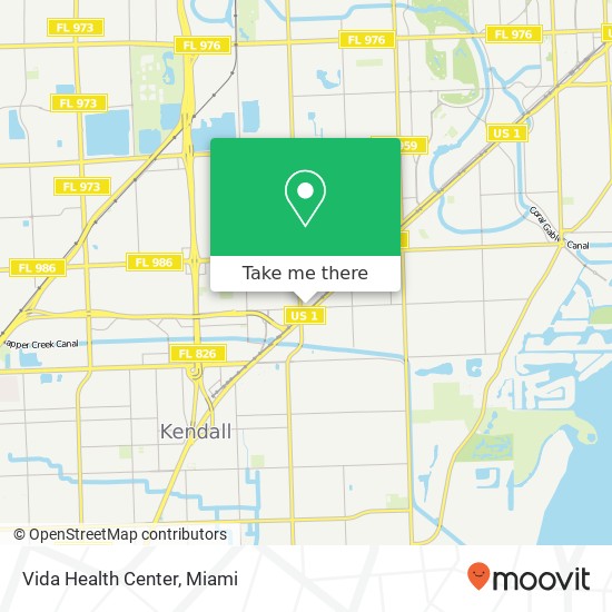 Vida Health Center map