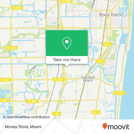 Money Store map
