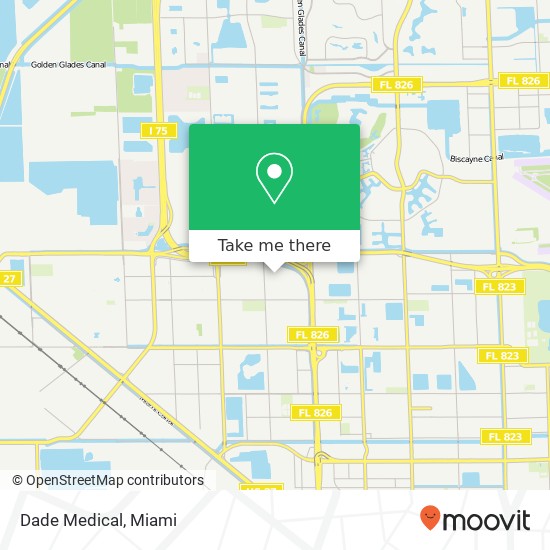 Dade Medical map