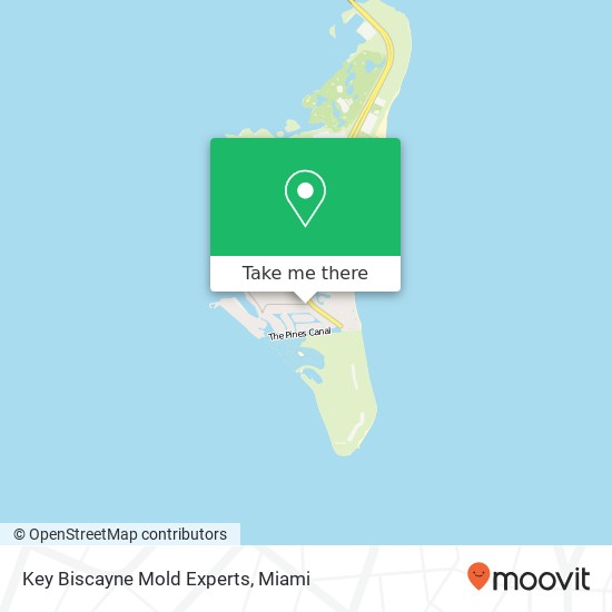 Mapa de Key Biscayne Mold Experts