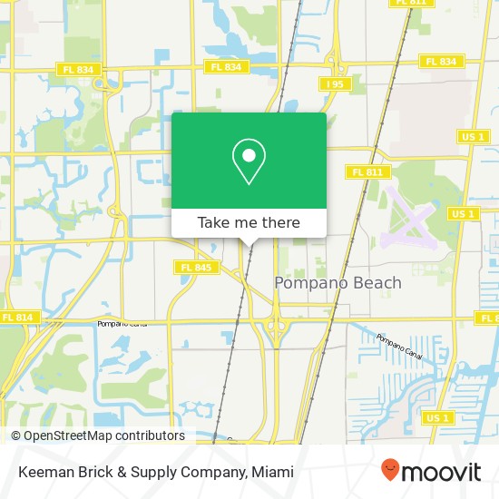 Keeman Brick & Supply Company map