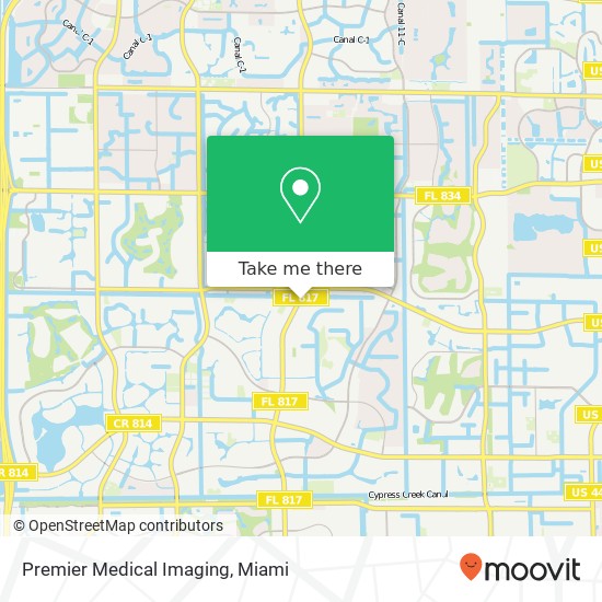 Mapa de Premier Medical Imaging