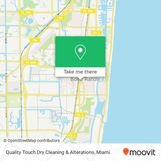 Quality Touch Dry Cleaning & Alterations map