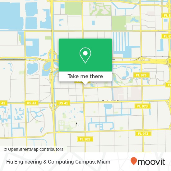 Mapa de Fiu Engineering & Computing Campus