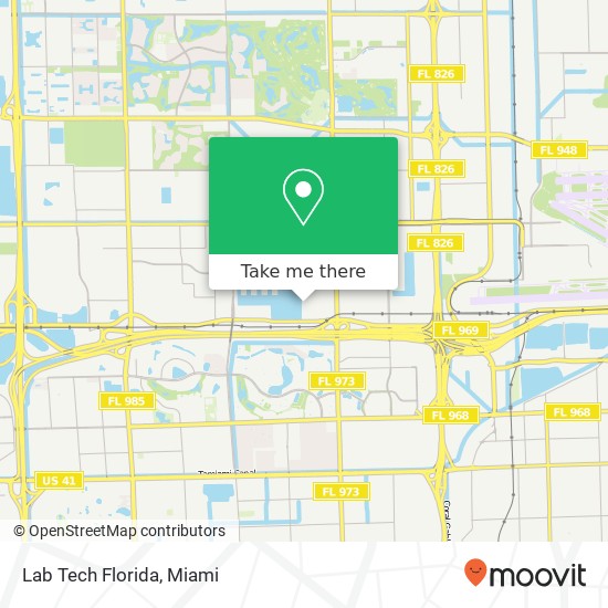 Lab Tech Florida map