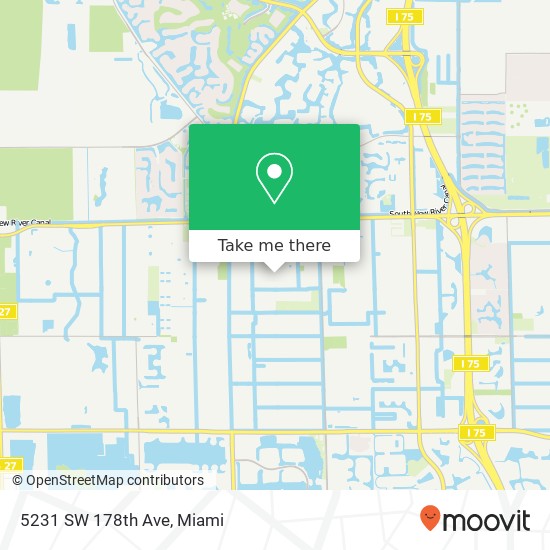5231 SW 178th Ave map