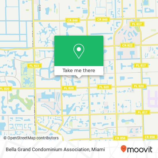 Bella Grand Condominium Association map