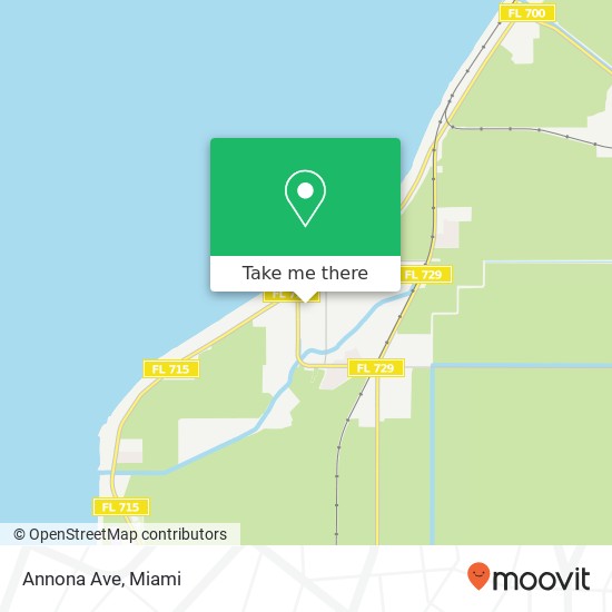 Mapa de Annona Ave