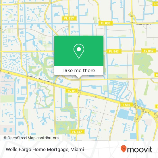 Wells Fargo Home Mortgage map