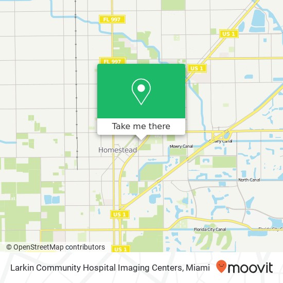 Larkin Community Hospital Imaging Centers map