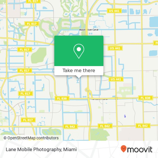 Mapa de Lane Mobile Photography