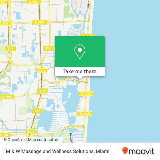 Mapa de M & W Massage and Wellness Solutions