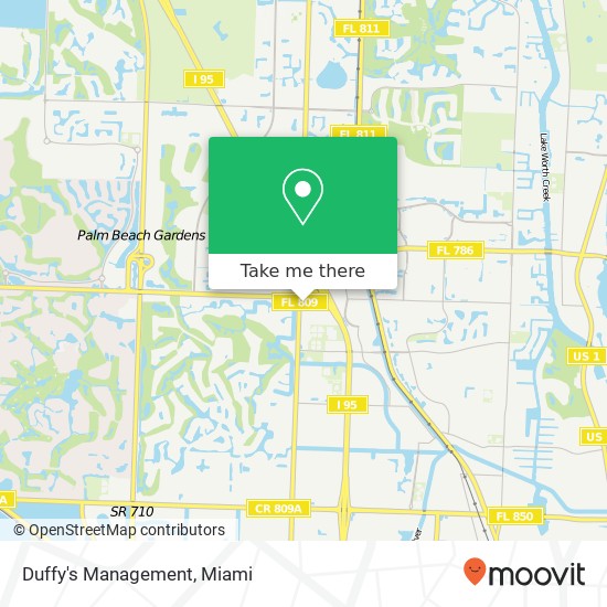 Duffy's Management map