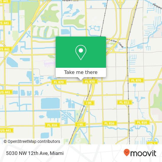 5030 NW 12th Ave map