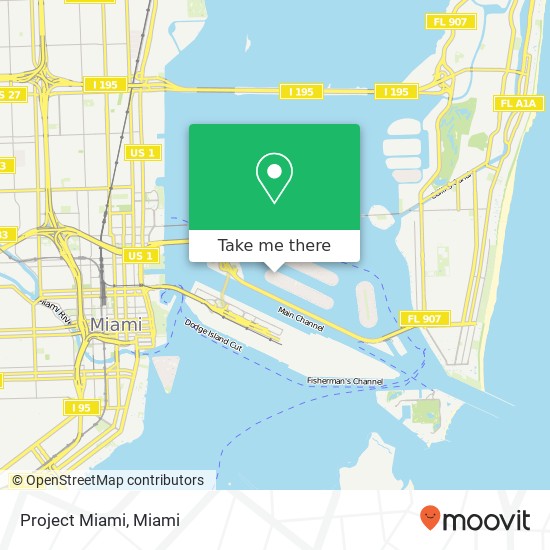 Mapa de Project Miami