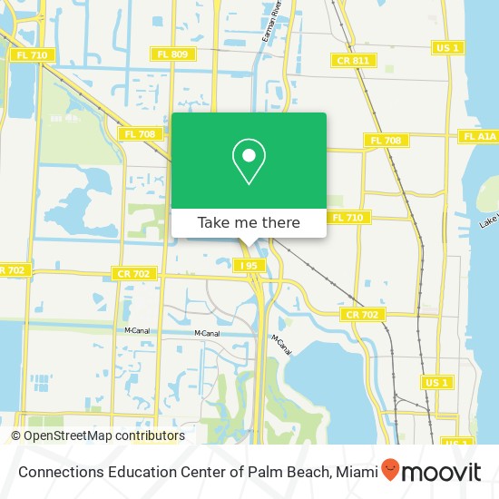 Mapa de Connections Education Center of Palm Beach