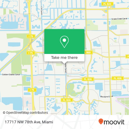 17717 NW 78th Ave map