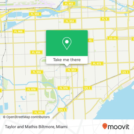 Taylor and Mathis Biltmore map